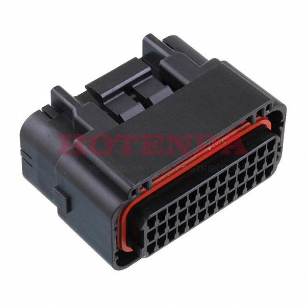MX47039SF1 - 3 Rows Socket Bulk Black 39 Positions Free Hanging (In-Line) Female Socket Crimp MX47