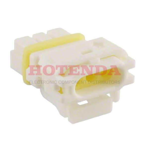 0521170340 - 1 Rows Receptacle Tray White 3 Positions Free Hanging (In-Line) Female Socket Crimp Mizu-P25 Waterproof, Splash Proof 52117
