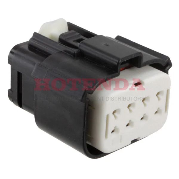 0194180001 - 2 Rows Receptacle Bulk 8 Positions Free Hanging (In-Line) Female Socket Crimp MX150L 19418