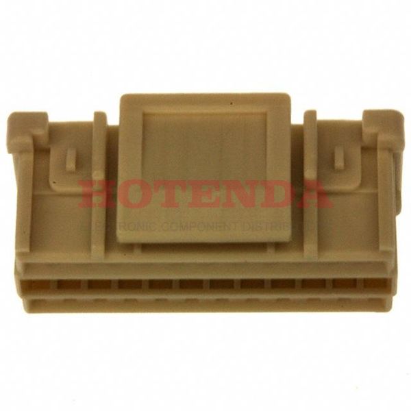 PNDP-24V-Z - 2 Rows Receptacle Bulk Ivory 24 Positions Free Hanging (In-Line) Female Socket Crimp PND