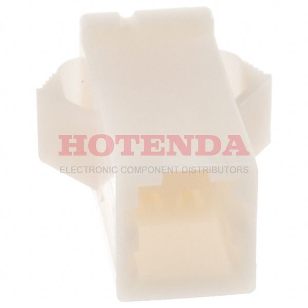 DF1BA-4DEP-2.5RC - 2 Rows Plug Bulk White 4 Positions Panel Mount, Snap-In Male Pin Crimp, IDC DF1B Polyamide