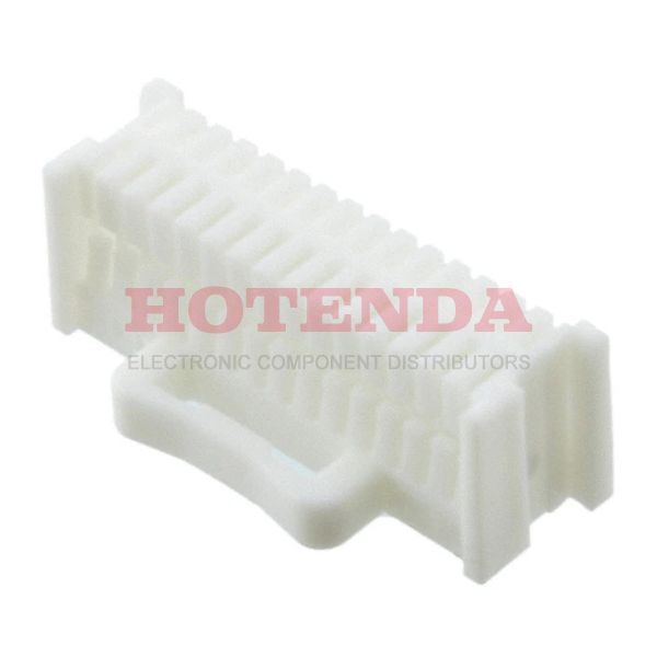 DF50S-30DS-1C - 2 Rows Socket Bulk White 30 Positions Free Hanging (In-Line) Female Socket Crimp DF50 PBT