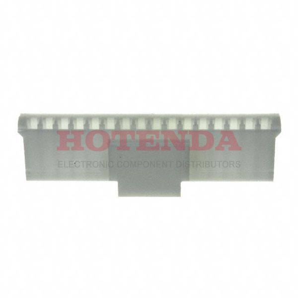 1-1735447-6 - 1 Rows Receptacle, Socket Bulk Natural 16 Positions Thermoplastic