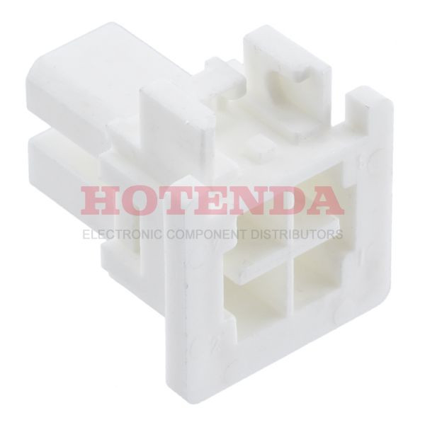794152-1 - 2 Rows Receptacle, Socket Bulk Natural 4 Positions Nylon