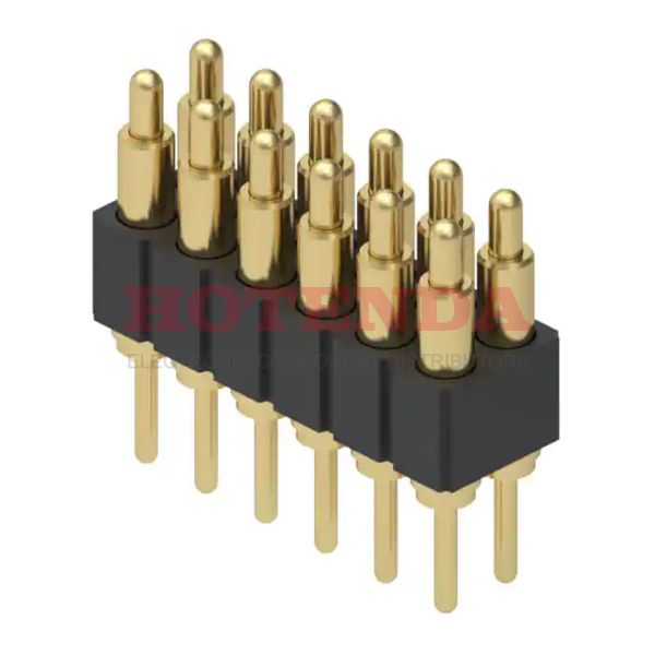 838-22-012-10-001101 - 2MM PITCH, DOUBLE ROW, THRU-HOLE