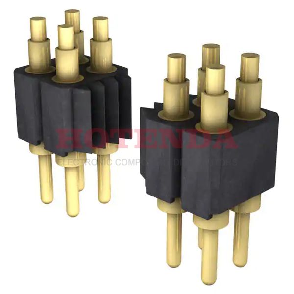 813-SS-036-10-474101 - CONN SPRING LOAD 36POS DUAL PCB