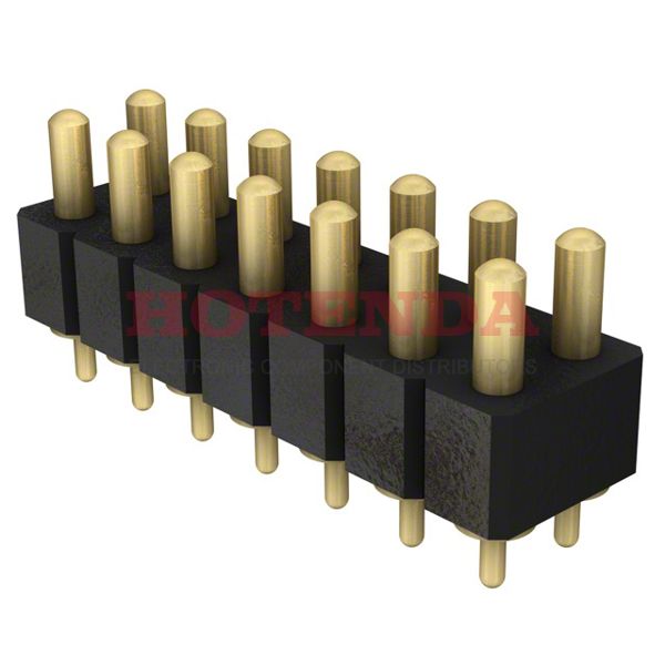 823-22-014-10-004101 - CONN SPRING 14POS DUAL .236 PCB