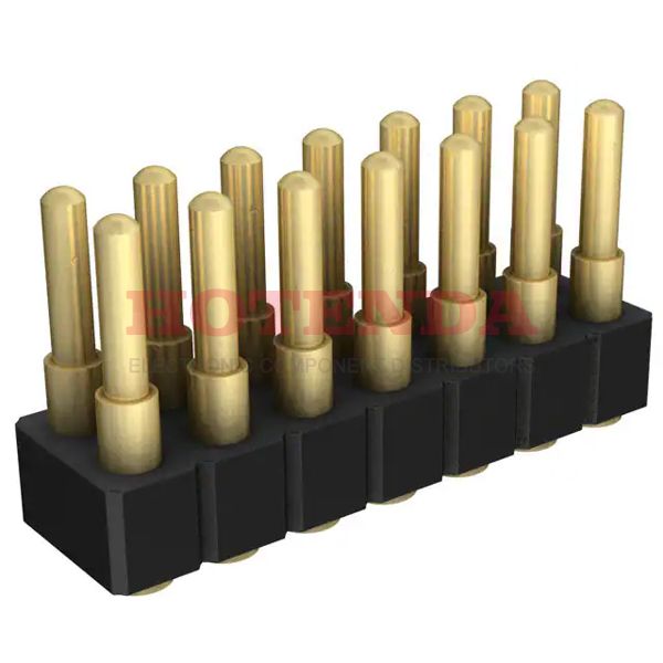 814-22-014-30-001101 - CONN SPRING 14POS DUAL .275 SMD