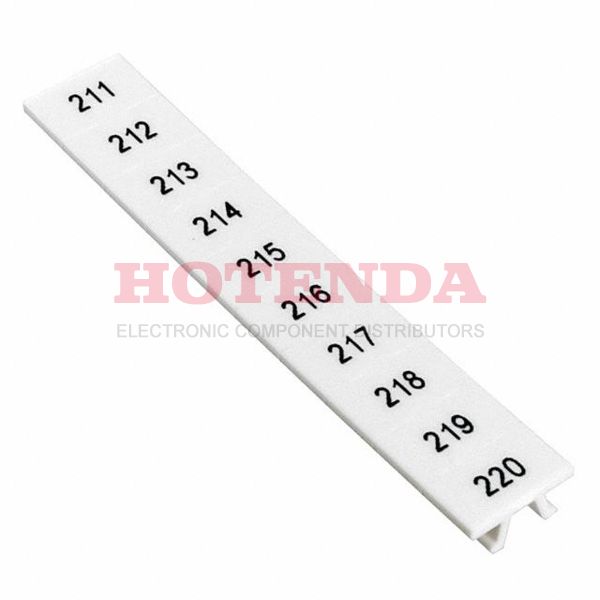 1052015:0211 - Terminal Block Tools &amp; Accessories ZB 8.LGS: FORTL.ZAHLEN