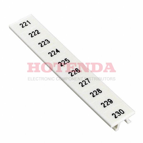 1052015:0221 - Terminal Block Tools &amp; Accessories ZB 8.LGS: FORTL.ZAHLEN