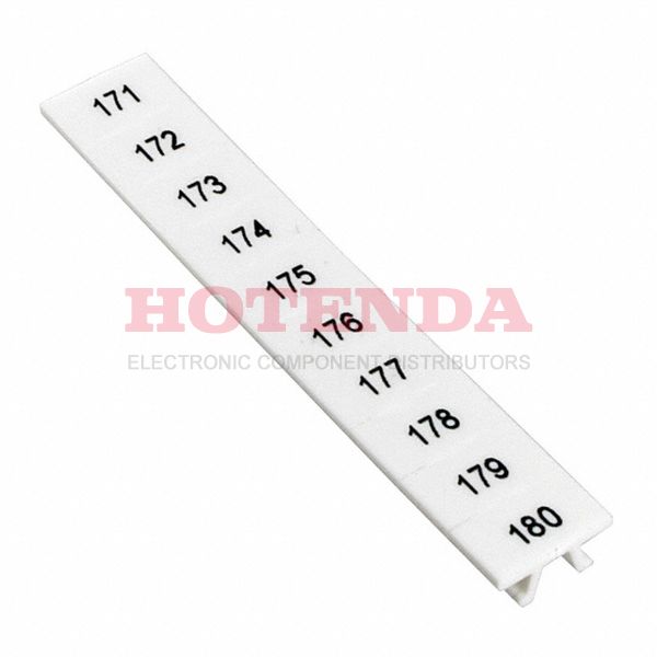 1052015:0171 - Terminal Block Tools &amp; Accessories ZB 8.LGS: FORTL.ZAHLEN