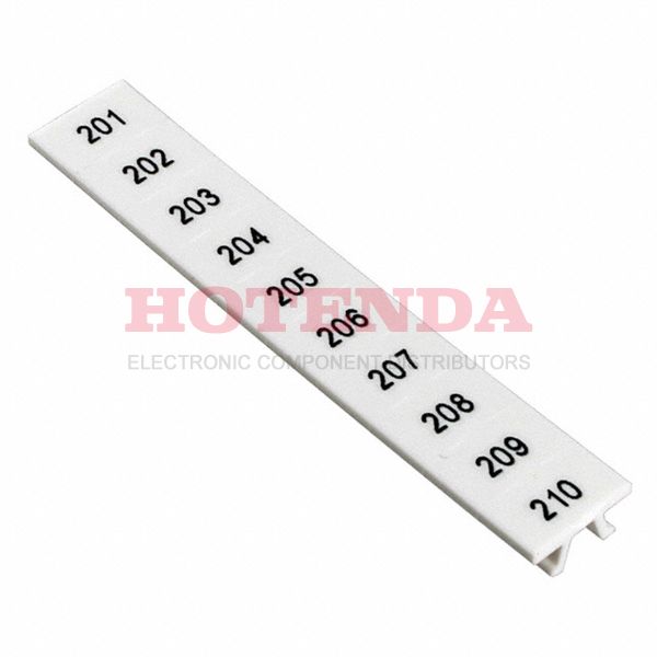 1052015:0201 - Terminal Block Tools &amp; Accessories ZB 8.LGS: FORTL.ZAHLEN