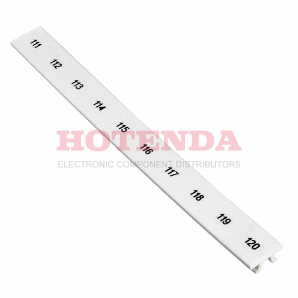 1053014:0111 - Terminal Block Tools &amp; Accessories 10.2mm HZ STRIP 111-120