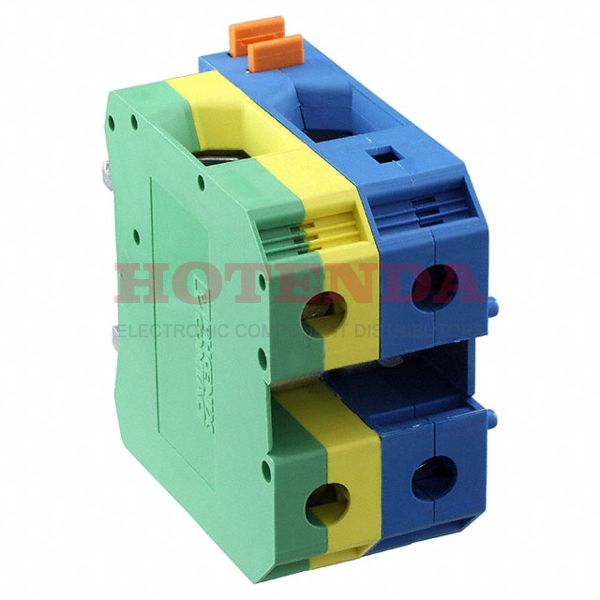 3009163 - DIN Rail Terminal Blocks UKH 50-PE/N