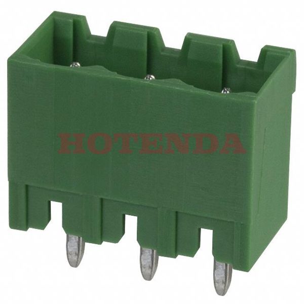EDSTL955/3 - TERM BLOCK HDR 3POS VERT 5MM