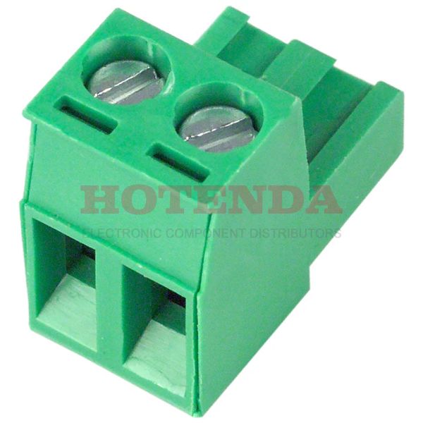ED950/2 - TERM BLOCK PLUG 2POS STR 5MM