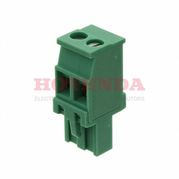 1960903 - Pluggable Terminal Blocks 2 Pos 5.08mm pitch Plug 24-12 AWG Screw