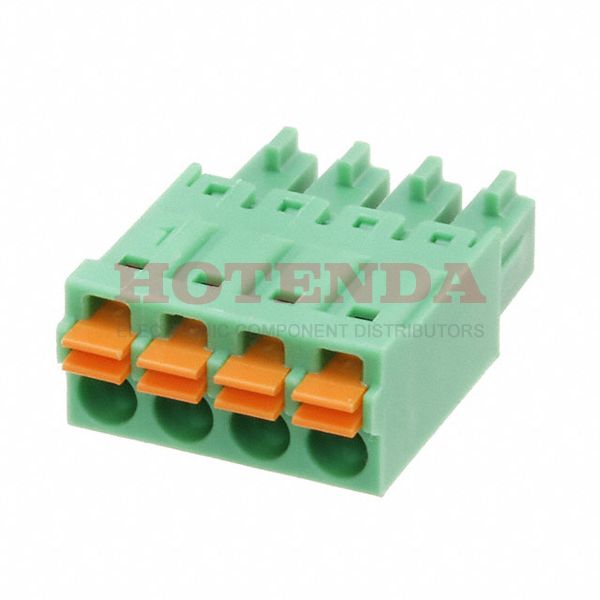 1745917 - TERM BLOCK PLUG 4POS STR 3.81MM