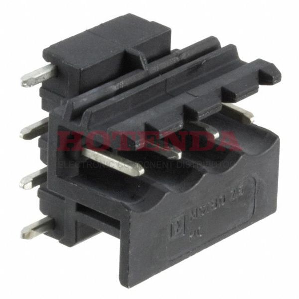 2909002 - Pluggable Terminal Blocks 4 Pos 5mm pitch Through Hole Header