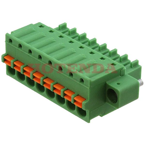 1851290 - Pluggable Terminal Blocks 8 Pos 3.81mm pitch Plug 26-16AWG Spring