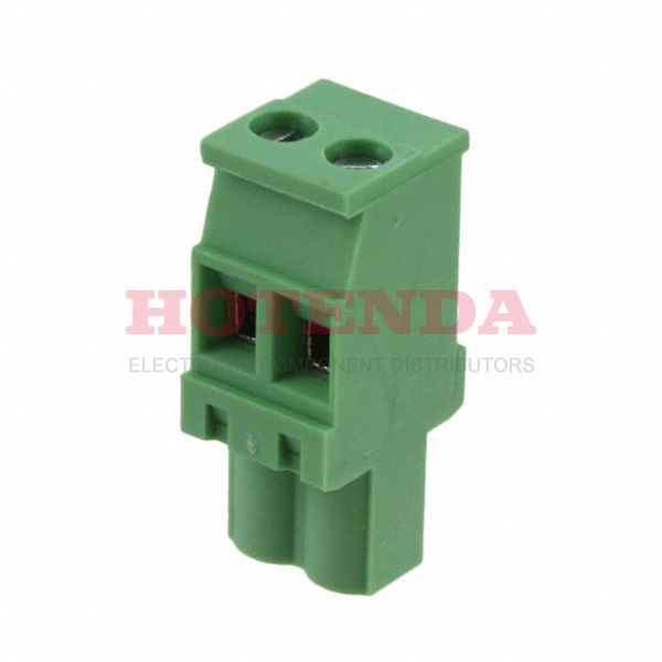 OSTTS02515B - Conn Terminal Block F 2 POS 5.08mm Solder ST Cable Mount 15A