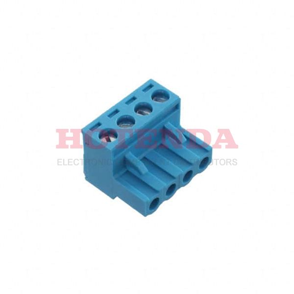 TBP01P1-508-04BE - TERMINAL BLOCK, PLUGGABLE, 5.08