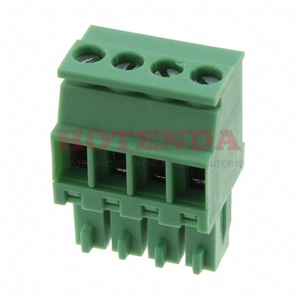 TS04115A0000G - TERM BLOCK PLUG 4POS 90DEG 3.5MM