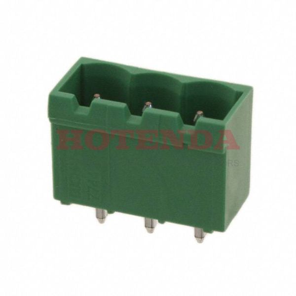 796636-3 - BUCHANAN - TE CONNECTIVITY - 796636-3 - Terminal Block Header, 3, 300 V, 15 A, 5.08 mm, Through Hole Vertical, Header RoHS Compliant: Yes