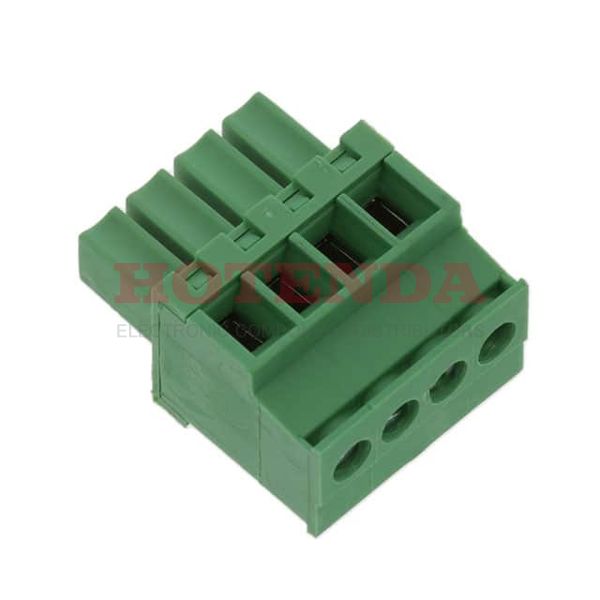 0395037004 - Conn Eurostyle Block F 4 POS 3.5mm Screw ST Cable Mount 8A/Contact
