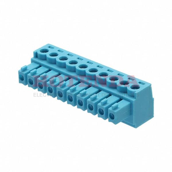 TBP02P1-381-10BE - TERMINAL BLOCK, PLUGGABLE, 3.81,