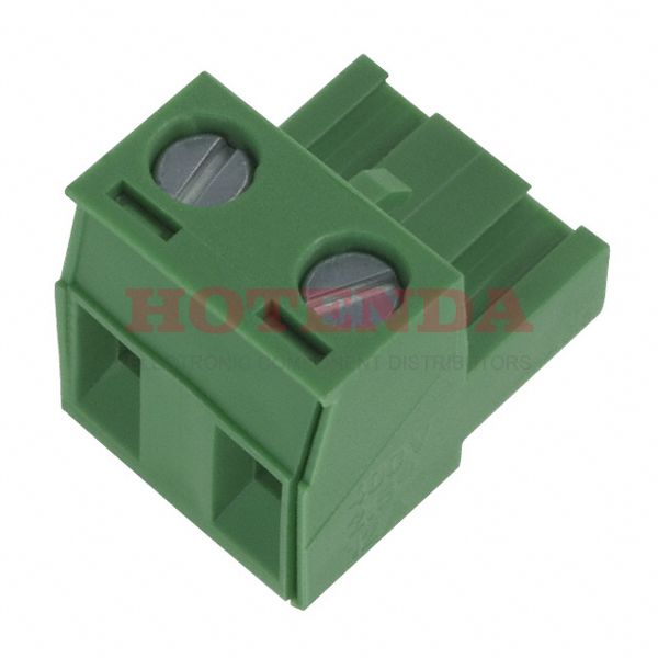 EDZ960/2 - TERM BLOCK PLUG 2POS STR 7.62MM