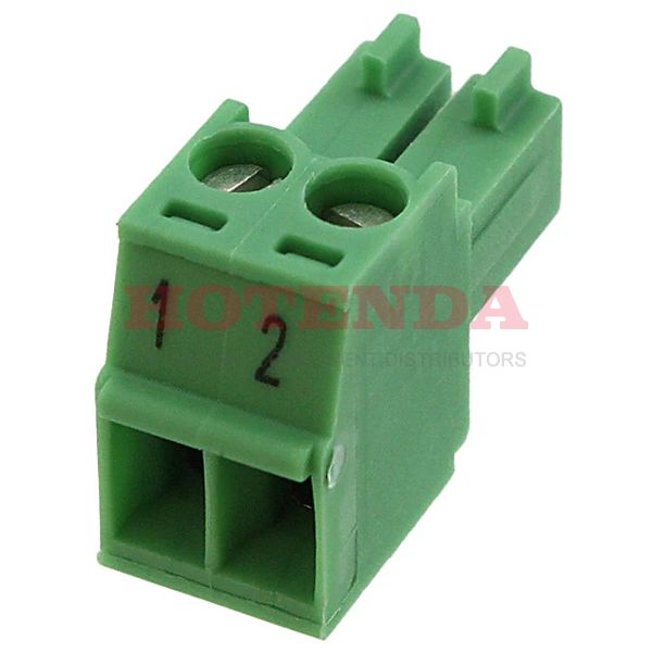 1900468 - TERM BLOCK PLUG 2POS STR 3.5MM