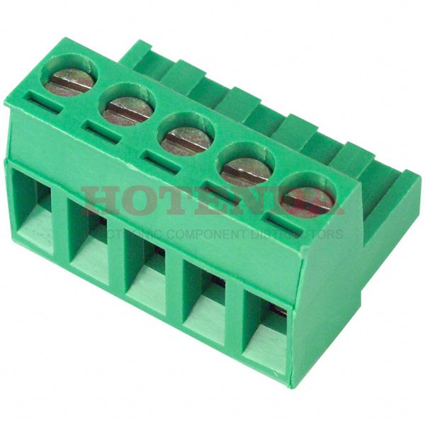 ED950/5 - TERM BLOCK PLUG 5POS STR 5MM