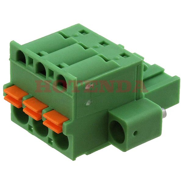 1873210 - Pluggable Terminal Blocks 3 Pos 5.08mm pitch Plug 24-12AWG Spring