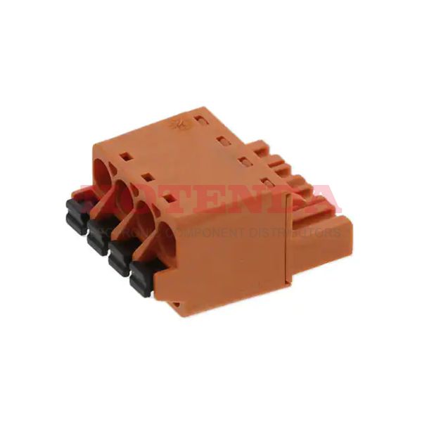 1013710000 - WEIDMULLER 1013710000Pluggable Terminal Block, 4 Ways, 300 V, 10 A, 5.08 mm, 26 AWG, 12 AWG