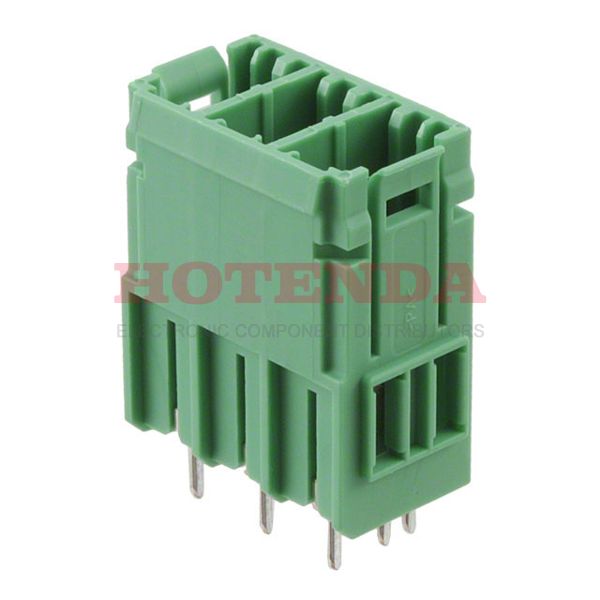 1720589 - Pluggable Terminal Blocks 3 Pos 7.62mm pitch Through Hole Header