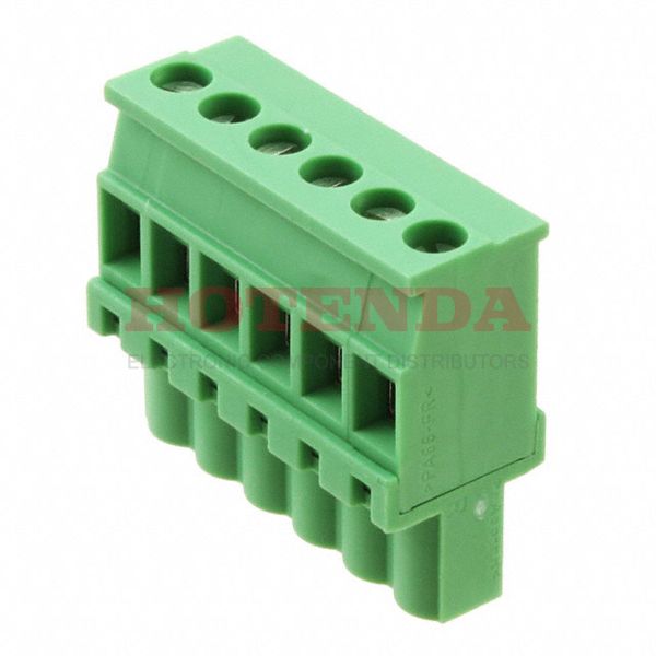 1792566 - Terminal Block Plug 12 A 250 V 5 mm 24 AWG/kcmil (Min.) 6 Screw 4 kV