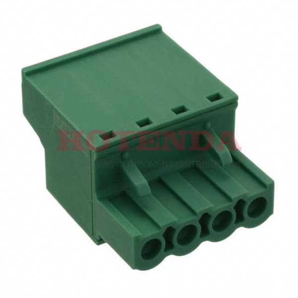 1777303 - Pluggable Terminal Blocks 4 Pos 5.08mm pitch Plug 24-12 AWG Screw