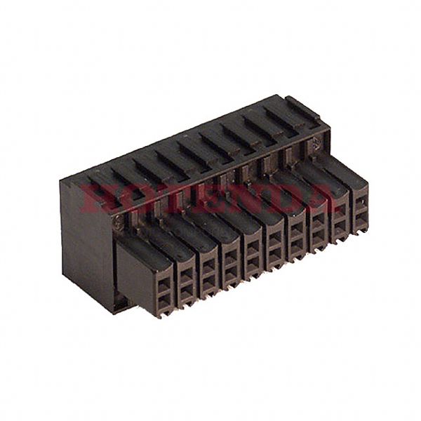 1727710000 - TERM BLOCK PLUG 20POS STR 3.5MM