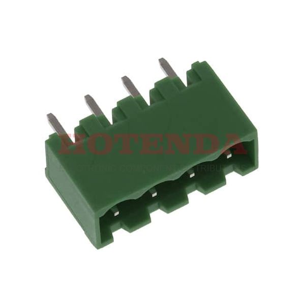 2351885-4 - 4POS TB HDR 180 DEG PITCH 5.0&amp;TL