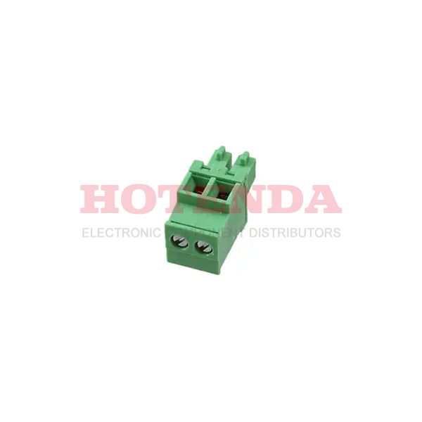 0395138002 - Conn Eurostyle Block F 2 POS 3.81mm Screw ST Cable Mount 8A/Contact