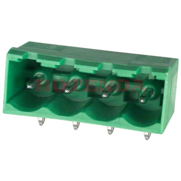 EDSTL950/4 - TERM BLOCK HDR 4POS 90DEG 5MM