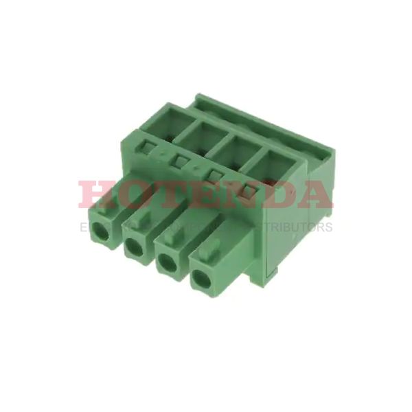 0395138004 - Conn Eurostyle Block F 4 POS 3.81mm Screw ST Cable Mount 8A/Contact