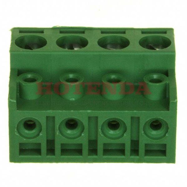282830-4 - TERM BLOCK PLUG 4POS 90DEG 5MM
