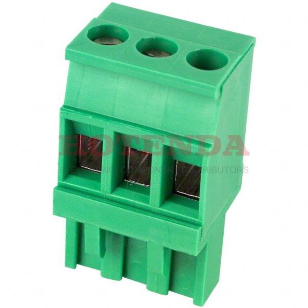 ED1100/3 - TERM BLOCK PLUG 3POS 90DEG 5MM