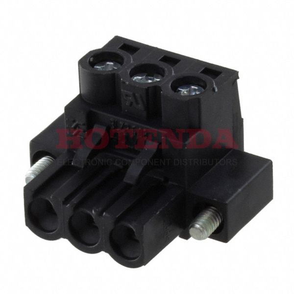 1944340000 - TERM BLOCK PLUG 3POS STR 5.08MM