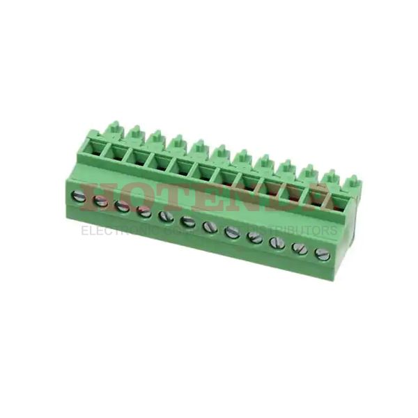 0395138012 - Conn Eurostyle Block F 12 POS 3.81mm Screw ST Cable Mount 8A/Contact Eurostyle™