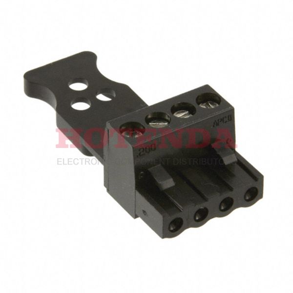 ELFP0421P0 - TERM BLOCK PLUG 4POS STR 5.08MM