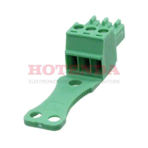 1768871 - Pluggable Terminal Blocks 3 Pos 3.5mm pitch Plug 28-16 AWG Screw