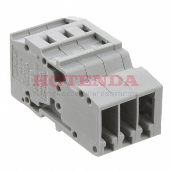 3042269 - Bulk Gray 1 Levels Free Hanging (In-Line) Receptacle, Male Pins CLIPLINE COMBI SC Polyamide (PA), Nylon
